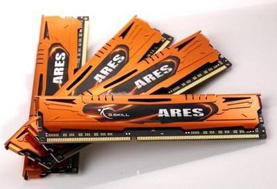 G.Skill ARES DDR3 SDRAM 32GB kit 1600MHz CL10 Ikke-ECC DIMM 240-pin