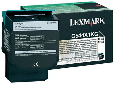 LEXMARK Toner schwarz Rck C544/X544 ca. 6.000 S.