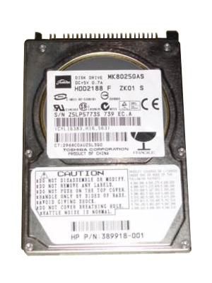 Toshiba 80GB 2.5" 9.5MM HDD **Refurbished**