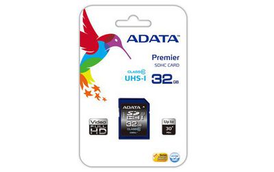 CARD Adata SDHC 32GB UHS-I CL10 100/20 MB/s