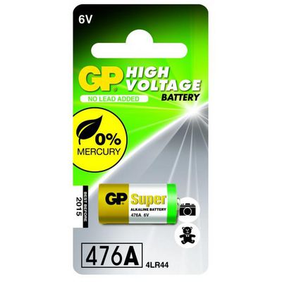 GP Batteries 476A-C1, 4LR44, 6V /10300