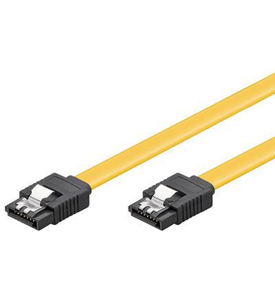 MicroConnect SATA cable 6GB, SATA III 0,50M 7-Pole to 7-Pole SATA plugs, 300pcs/box