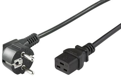 Power Cord CEE 7/7 - C19 0.5m