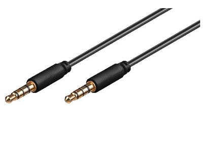 MicroConnect 3,5 mm Headphone & Audio Cable 3.5mm Minijack extension Cable