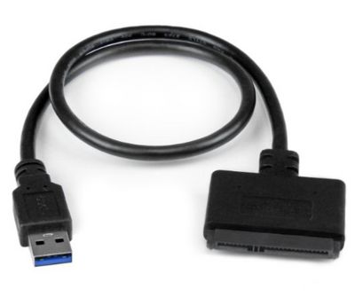 MicroConnect SATA cable USB3.0 TO 2.5" SATA III. SSD / HDD Black 0.2m