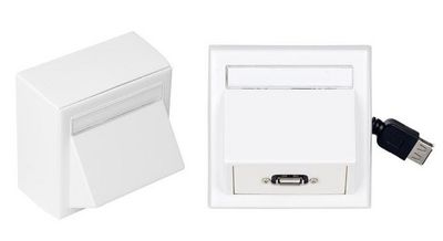 Vivolink Wall Connection Box USB 2.0  inc Thorsmann wall box .