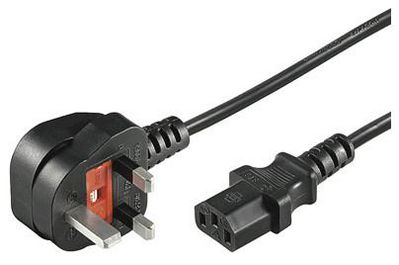 Power Cord UK - C13 0,5 meter