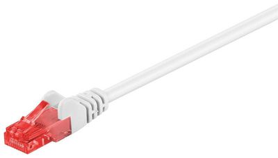 MicroConnect U/UTP CAT6 1,5M white PVC Unshielded Network Cable, PVC, 4x2xAWG 26 CCA