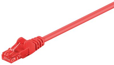 U/UTP CAT6 3M Red PVC