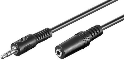 MicroConnect Audio Extension. Cable, 3m 3.5mm Minijack Extension Cable