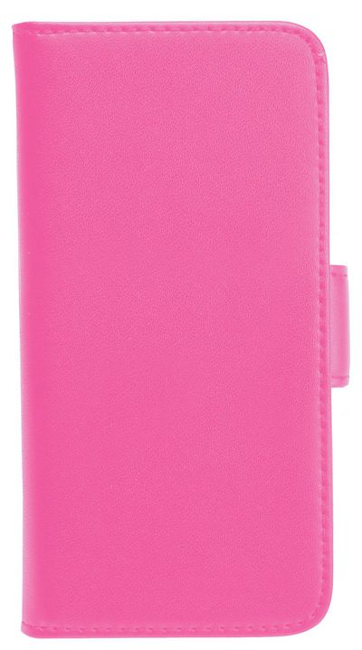 iPhone 5/5s Wallet Rosa Leth.