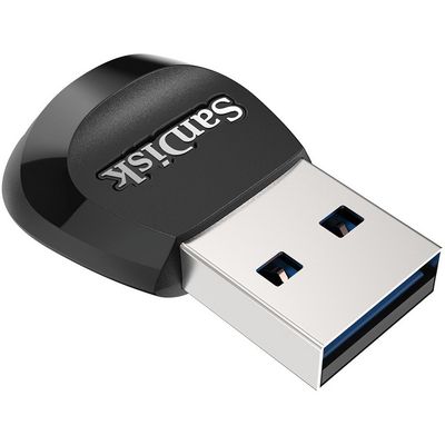 Sandisk MobileMate card reader Black  USB 3.2 Gen 1 (3.1 Gen 1)  MobileMate, MicroSD (TransFlash), MicroSDHC, MicroSDXC, Black, 170 Mbit/s, USB