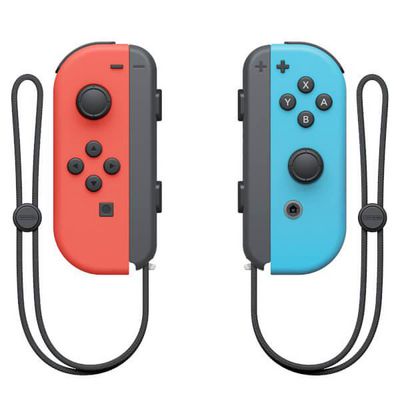 Nintendo Joy-Con Controllers (Pair) Neon Blue & Red - Gamepad - Nintendo Switch
