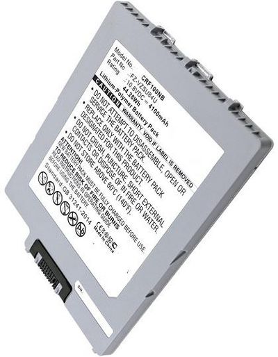 CoreParts Laptop Battery for Panasonic 44.28Wh 10.8V 4100mAh 44Wh Li-Pol 10.8V 4100mAh Silver, CS35 Controller