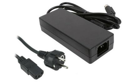 CoreParts POS Printer Adapter 50W 24V 2.15A Plug: Special 3pins Including EU Power Cord