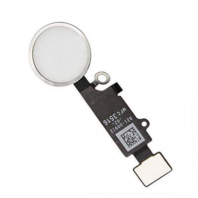 CoreParts home button assembly White for iPhone 7G 4.7" / 7+ 5.5" / 8 / 8 Plus with silver ring iPhone 7G 4.7" / iPhone 7+ 5.5" / Iphone 8 / 8
