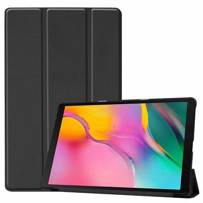 CoreParts Tri-folded Case Leather case  - Black for Samsung Galaxy  Tab A 10.1 SM-T510/T515 Tri-folded Case Leather case - black