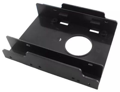 CoreParts Dual 2.5" HDD/SSD bracket  2.5" to 3.5" HDD/SSD Bracket  Plastic Material, Size: 122 100 25mm