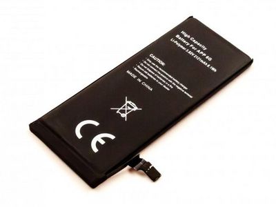 CoreParts Battery 8.1Wh 3.82V Li-Pol 2121mAh for iPhone6 8.1Wh 3.82V Li-Pol 2121mAh for iPhone 6 High Capacity Battery