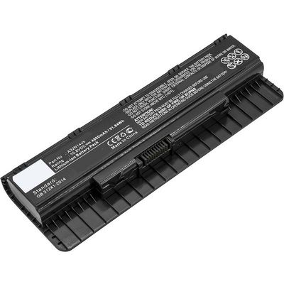 CoreParts Laptop Battery for Asus  47.52Wh 10.8V 4400mAh 52Wh  Li-ion 10.8V 4400mAh Black, G551, G551J, G551JK, G551JM, G551JW, G551JX, G58,