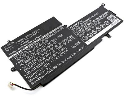 CoreParts Laptop Battery for HP 54.72Wh  11.4V 4800mAh 56Wh 3Cells  Li-Pol 11.4V 4.9Ah Black