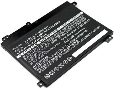 CoreParts Laptop Battery for HP 35.42Wh  7.7V 4600mAh 35Wh Li-ion 7.7V  4600mAh Black, Pavilion 11M, Pavilion 11M-AD000, Pavilion 11M-AD013DX