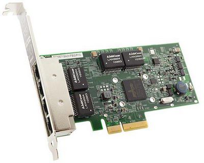 LENOVO ISG ThinkSystem Broadcom NetXtreme PCIe 1Gb 4-Port RJ45 Ethernet Adapter