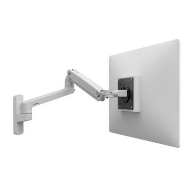 ERGOTRON MXV wall Monitor Arm white 61cm 24inch Displays 3.2-9.1kg load lifting 33cm tend swivel turn VESA 75x75 100x10