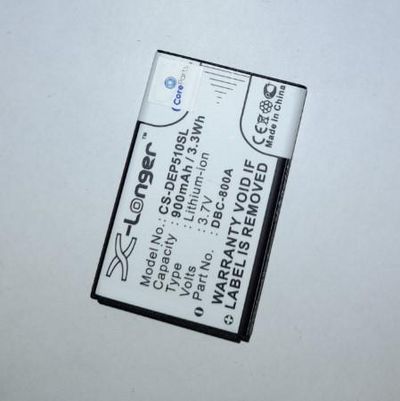 CoreParts Battery 3.33Wh Li-ion 3.7V 900mAh for Tiptel Mobile 3.33Wh Li-ion 3.7V 900mAh 6030, PhoneEasy 500, 500GSM, 506, 508, 508GSM, 509