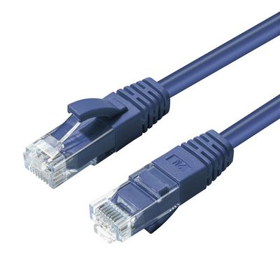 MicroConnect U/UTP CAT6 0.5M Blue LSZH Unshielded Network Cable, LSZH, 4x2xAWG 24 CU, 0.5 Meter