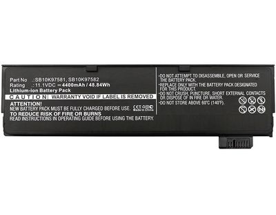 CoreParts Laptop Battery for Lenovo 49Wh 11.1V 4400mAh 49Wh Li-Pol 11.1V 4.4Ah, for Thinkpad P51S, Thinkpad T470, Thinkpad T570