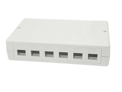 LANVIEW Surface Mount Box for 6/12 X RJ45 Jack