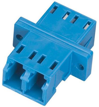 Black Box FO ADAP LC-LC PHBR SLEEVE MM  DUPLEX PLASTIC FOT123, LC,  Blue, Multi-mode, 1 pc(s)