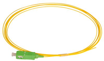 LANVIEW SC/APC Pigtail Singlemode 2m OS2 9/125 PVC EASY STRIP