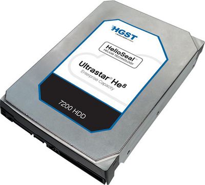 HGST Ultrastar He8 3.5" 6000 GB SAS Ultrastar He8, 3.5", 6000 GB, 7200 RPM