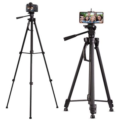 CoreParts Tripod Stand 51cm-180cm, Fit  for all Cameras and 4-7"  Phones