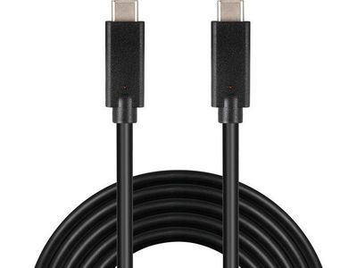 Vivolink USB-C - C Cable 1,8m Black .