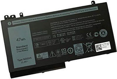 Dell Battery, 47WHR, 3 Cell, Lithium Ion