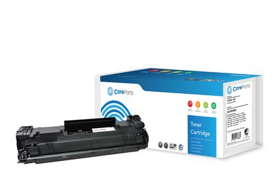 CoreParts Toner Black CE285A Pages: 1.600, Nordic Swan HP LaserJet P1102 (85A)