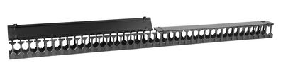 Lanview Cable management panel vertical 42U black for 19" rack