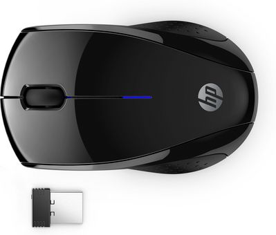 HP Wireless Mouse 220 Silent 220  Silent Wireless Mouse, 220  Silent Wireless Mouse, Ambidextrous, RF Wireless, Black
