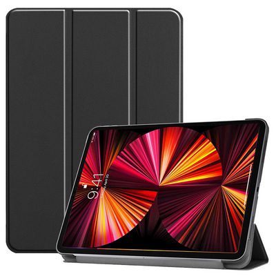 CoreParts Cover for iPad Pro 11" 1,2,3 Gen. 2018-2021 for iPad Pro 11inch 1/2/3 Gen (2018-2021) Tri-fold Caster Hard Shell Cover with Auto Wake