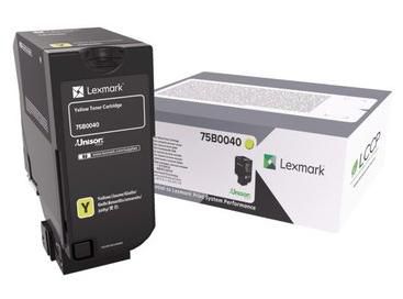LEXMARK High Yield Gelb Toner Regular Open Channel CRTG / 10.000pgs (CS/X727/CS728)