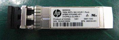 Hewlett Packard Enterprise 16Gb Fibre Channel Short Wave  SFP+ Transceiver Module