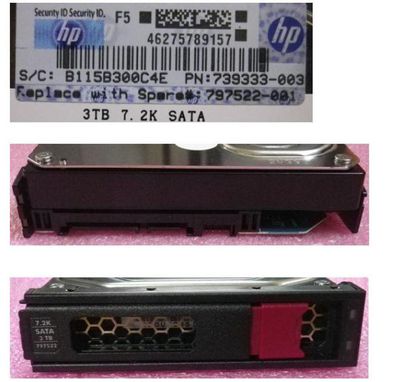 Hewlett Packard Enterprise DRV HD 3TB 6G 7.2K 3.5 SATA LP MDL