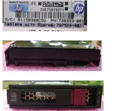 Hewlett Packard Enterprise DRV HD 1TB 6G 7.2K 3.5 SATA LP MDL