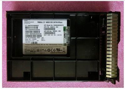 Hewlett Packard Enterprise SSD 480GB 6G LFF SATA RI PLP SCC