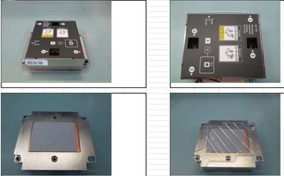Hewlett Packard Enterprise Heatsink CPU 2 **Refurbished**
