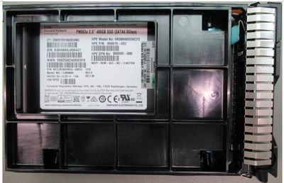 Hewlett Packard Enterprise 480GB SATA SSD, LFF 6G interface