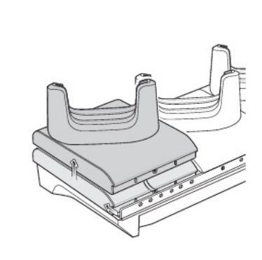 Zebra TC53/TC58 CRADLE CUP, 1 USER SWAPPABLE CUP WITH 1 SET OF SHIMS
